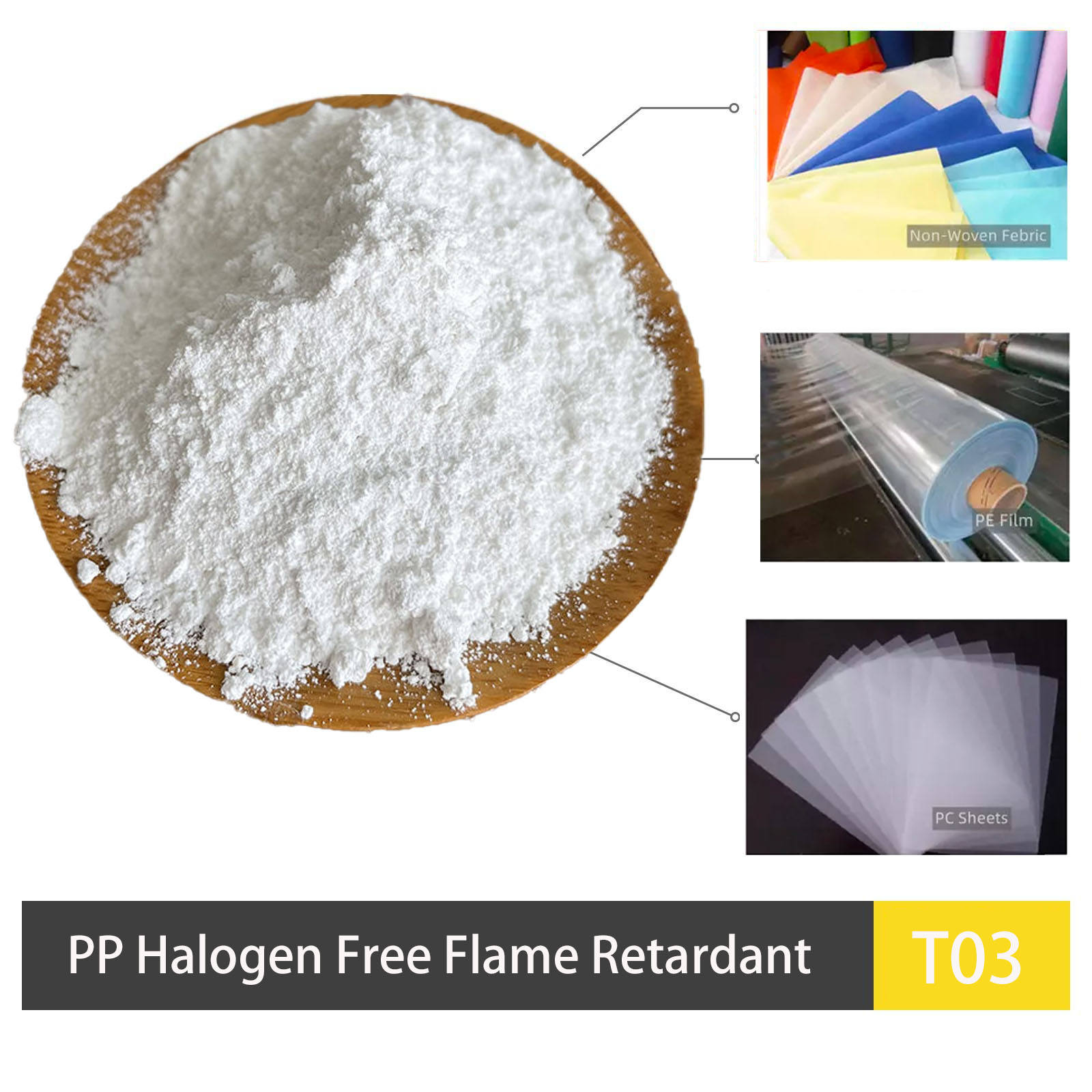 Halogen free flame retardant QB-T03